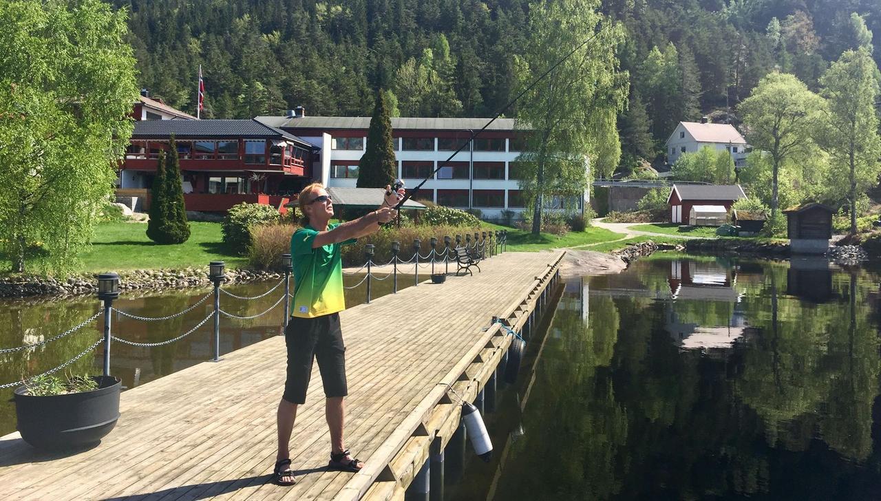 Revsnes Hotel Byglandsfjord Buitenkant foto